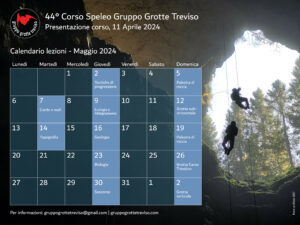 44° Corso di speleologia, primavera 2024